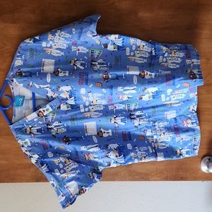 Scrub top